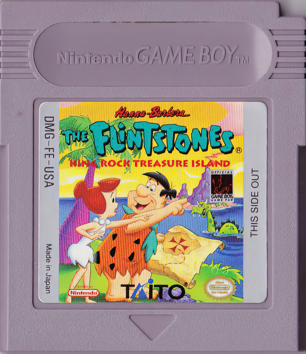 Лицензионный картридж Flintstones - King Rock Treasure Island для Game Boy